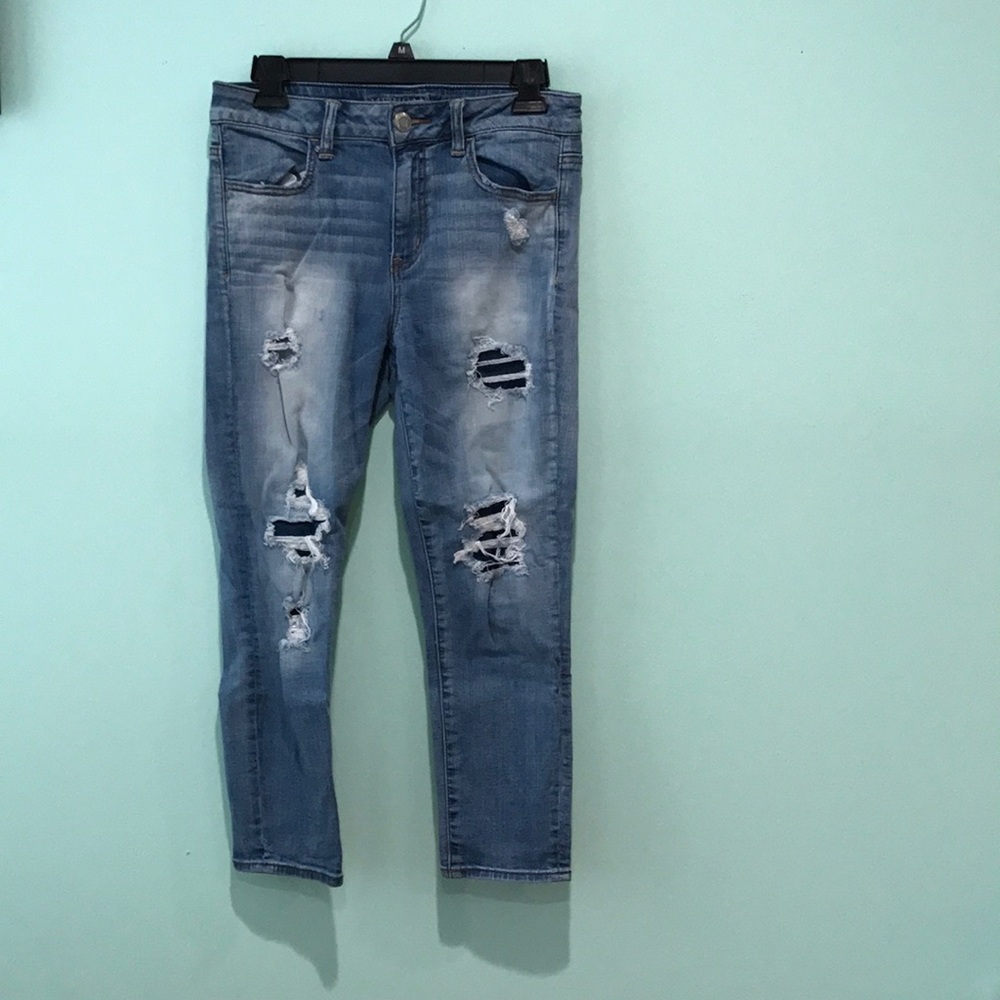 American Eagle Crop Jeans